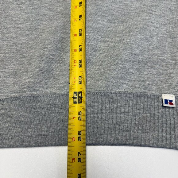Vintage 90s Russell Athletic Sweatshirt Mens XL 25x26.5 Gray Crew Neck - Picture 10 of 10